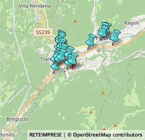 Mappa Via Giuseppe Mazzini, 38079 Bolbeno TN, Italia (1.227)