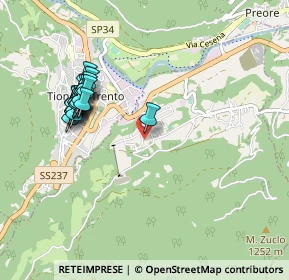 Mappa Via Giuseppe Mazzini, 38079 Bolbeno TN, Italia (0.9445)