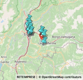 Mappa 38057 Tenna TN, Italia (9.395)