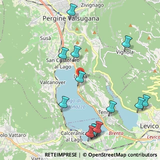 Mappa 38057 Tenna TN, Italia (2.56154)