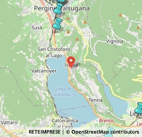 Mappa 38057 Tenna TN, Italia (3.81385)