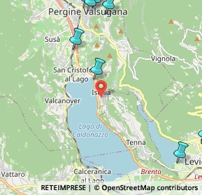 Mappa 38057 Tenna TN, Italia (3.35727)