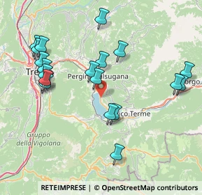 Mappa 38057 Tenna TN, Italia (8.472)