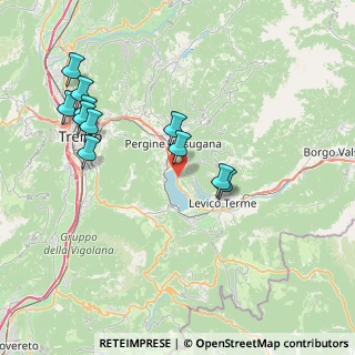 Mappa 38057 Tenna TN, Italia (8.14545)