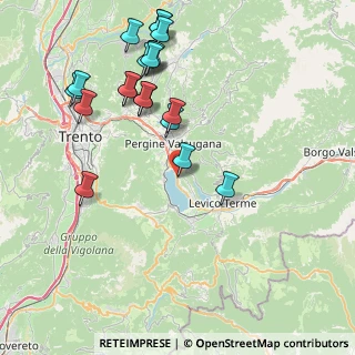Mappa 38057 Tenna TN, Italia (8.9745)