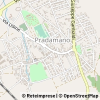 Mapa Pradamano