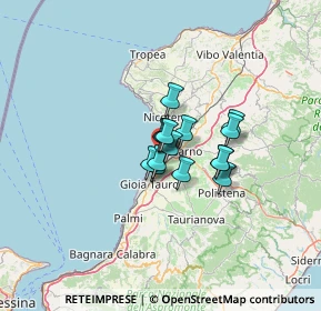 Mappa Area portuale di, 89026 San Ferdinando RC, Italia (7.55067)