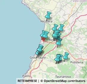 Mappa Area portuale di, 89026 San Ferdinando RC, Italia (6.22333)