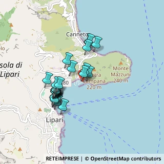 Mappa Località Porto Pignataro, 98055 Lipari ME, Italia (0.84815)