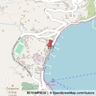 Mappa Via Barone, 98050 Lipari, Messina (Sicilia)
