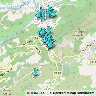 Mappa Via Preiato, 89040 Pazzano RC, Italia (0.36207)