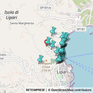 Mappa Via Paolo Borsellino e Giovanni Falcone, 98055 Lipari ME, Italia (0.41269)