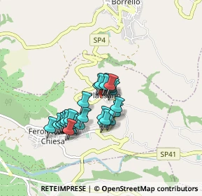 Mappa Via Regina Margherita, 89050 Feroleto della Chiesa RC, Italia (0.75)