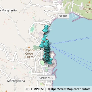 Mappa Milazzo - Lipari, 98055 Lipari ME, Italia (0.2835)