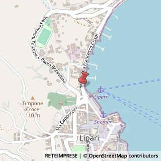Mappa SP180, 24, 98050 Lipari, Messina (Sicilia)