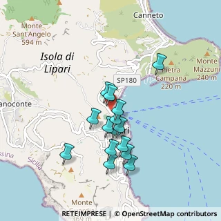 Mappa Via Barone, 98055 Lipari ME, Italia (0.83667)
