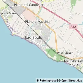Mappa Ladispoli