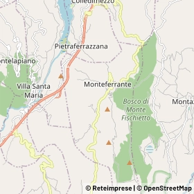 Mappa Monteferrante