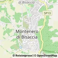 Kaart Montenero di Bisaccia