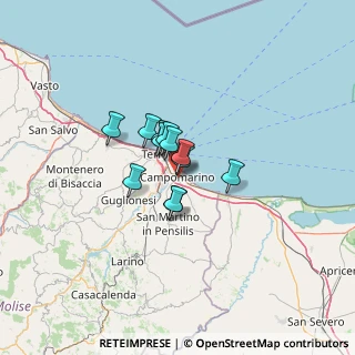 Mappa Corso Marconi, 86042 Campomarino CB, Italia (7.23083)