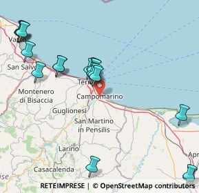 Mappa Via Abruzzi, 86042 Campomarino CB, Italia (21.04722)