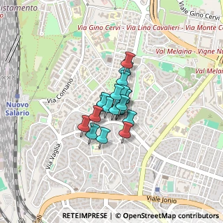 Mappa Via Eugenio Chiesa, 00139 Roma RM, Italia (0.2045)