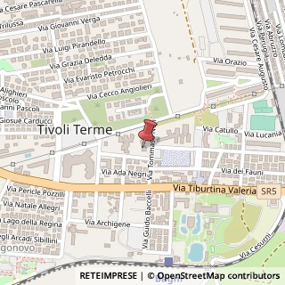 Mappa Via Carlo Collodi, 6, 00011 Tivoli, Roma (Lazio)