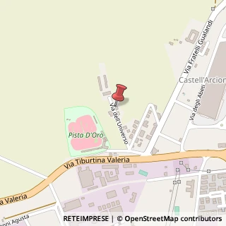 Mappa Via Dell Universo, 22, 00012 Tivoli, Roma (Lazio)
