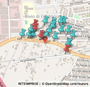 Mappa Via Tiburtina Km 21, 00011 Guidonia Montecelio RM, Italia (0.2125)