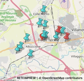 Mappa Via Tiburtina Km 21, 00011 Guidonia Montecelio RM, Italia (1.64769)