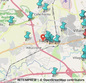 Mappa Via Tiburtina Km 21, 00011 Guidonia Montecelio RM, Italia (2.9285)