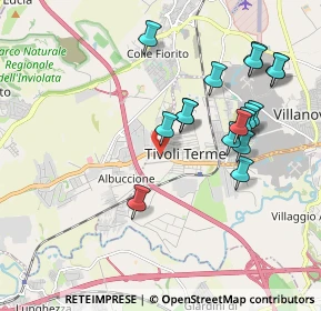 Mappa Via Tiburtina Km 21, 00011 Guidonia Montecelio RM, Italia (2.05353)