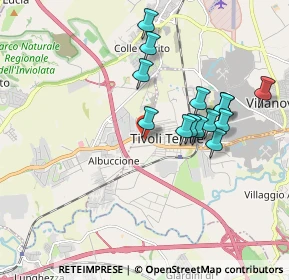 Mappa Via Tiburtina Valeria, 00011 Guidonia Montecelio RM, Italia (1.78786)
