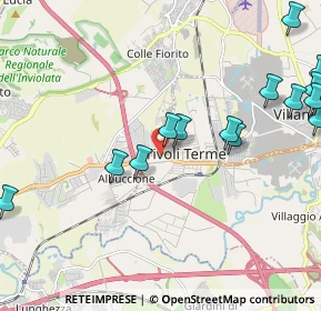 Mappa Via Tiburtina Km 21, 00011 Guidonia Montecelio RM, Italia (2.86625)