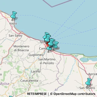 Mappa Via S. Pertini, 86042 Campomarino CB, Italia (18.76909)