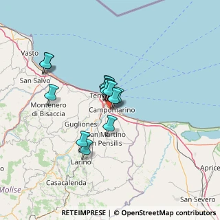 Mappa Via S. Pertini, 86042 Campomarino CB, Italia (10.06643)