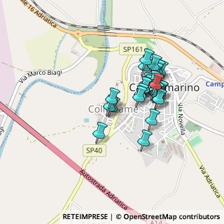 Mappa Via S. Pertini, 86042 Campomarino CB, Italia (0.37857)