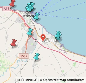 Mappa Via S. Pertini, 86042 Campomarino CB, Italia (5.19333)