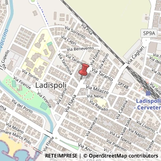 Mappa Via Flavia, 77, 00055 Cerveteri, Roma (Lazio)
