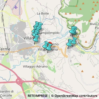 Mappa Via Calabria, 00010 Tivoli RM, Italia (1.73857)