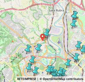 Mappa Via Guidonia Montecelio, 00191 Roma RM, Italia (3.209)