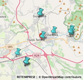 Mappa Corso Italia, 00011 Guidonia Montecelio RM, Italia (4.80909)