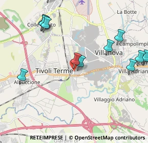 Mappa Corso Italia, 00011 Guidonia Montecelio RM, Italia (2.61615)