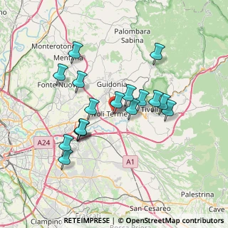 Mappa Via Brindisi, 00012 Guidonia Montecelio RM (6.85412)