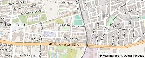 Mappa Tivoli