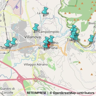 Mappa 00010 Tivoli RM, Italia (2.29385)
