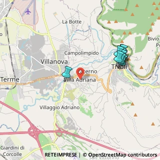 Mappa 00010 Tivoli RM, Italia (2.23909)