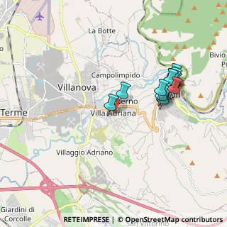 Mappa 00010 Tivoli RM, Italia (1.92143)