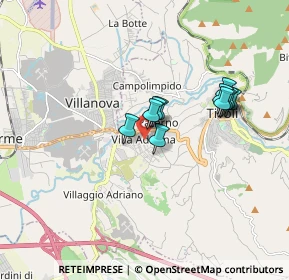 Mappa 00010 Tivoli RM, Italia (1.43545)