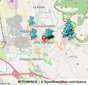 Mappa 00010 Tivoli RM, Italia (1.513)